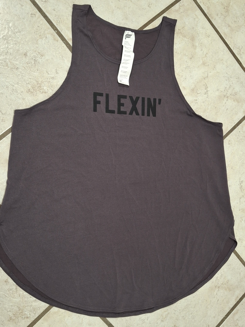 Fabletics  Muscle Tank - Dark Plum